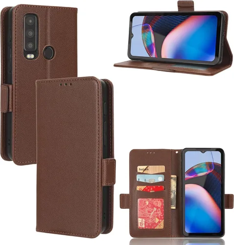 Miniatura 269 de Funda de piel sintética compatible con Motorola Moto E22 4G, funda de piel sintética compatible con Motorola Moto E22i 4G, color negro