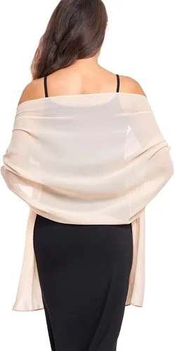 Miniatura 59 de Chales/mantones de gasa suave para vestidos, accesorios de mujer