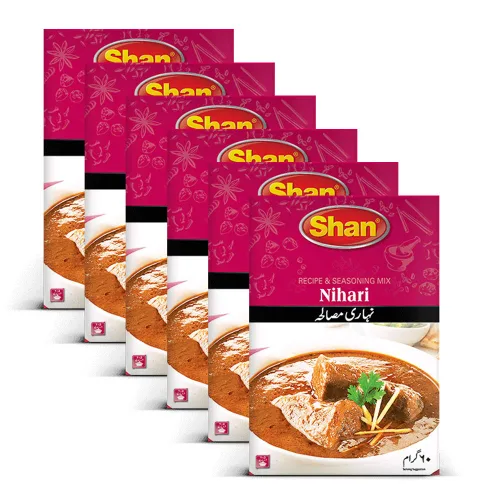 Miniatura 115 de Shan Korma Recipe and Seasoning Mix 1.76 oz (50g) - Spice Powder for Traditional Meat in Yogurt Sauce - Suitable for Vegetarians - Airtight Bag in a
