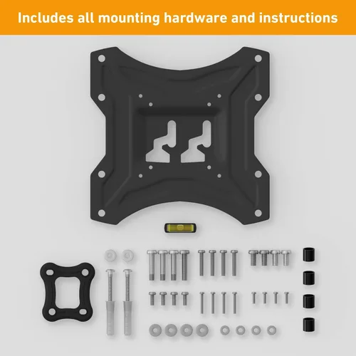 Miniatura 6 de D-Line - Soporte de pared para TV de 23 a 50 pulgadas y monitores, perfil ultra bajo, montaje plano y delgado en la pared - VESA 75 x 75 mm - 200 x