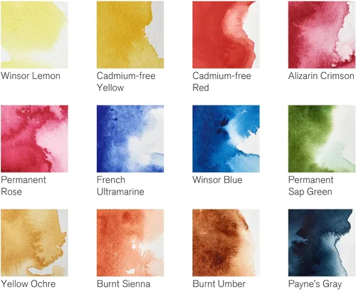 Miniatura 2 de Winsor & Newton juego compacto de acuarela profesional