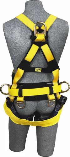 Miniatura 2 de 3M DBI-SALA Delta Arnés de escalada estilo chaleco 1107776, pequeño, 1 EA, protección contra caídas, amarillo