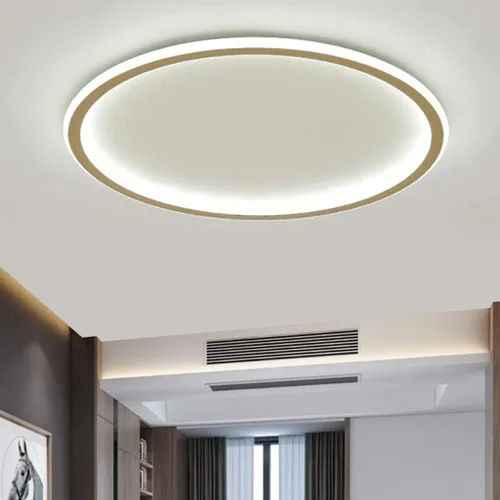 Miniatura 18 de Lámpara de techo LED regulable de montaje empotrado, lámpara de techo empotrada redonda moderna de 12 pulgadas con ajuste de aplicación, lámpara