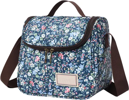 Miniatura 13 de Nanxson Bolsas de almuerzo reutilizables, aisladas, a prueba de fugas, enfriadoras para adultos, hombres y mujeres, para el trabajo, viajes, picnic