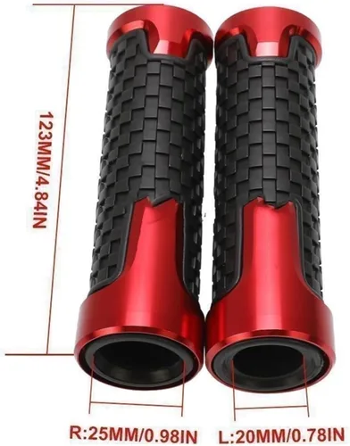 Miniatura 2 de Motocicleta para Y&AMAHA MT09 MT-09 MT FZ 09 Fz09 FJ09 2014 2015 2016 2017 2018 manillar de motocicleta Agarraderas de manillar de motocicleta Negro