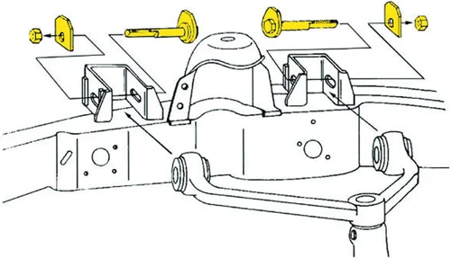 Miniatura 2 de MOOG K80065 Kit de Alineación de Rueda / Camber para Ford Ranger