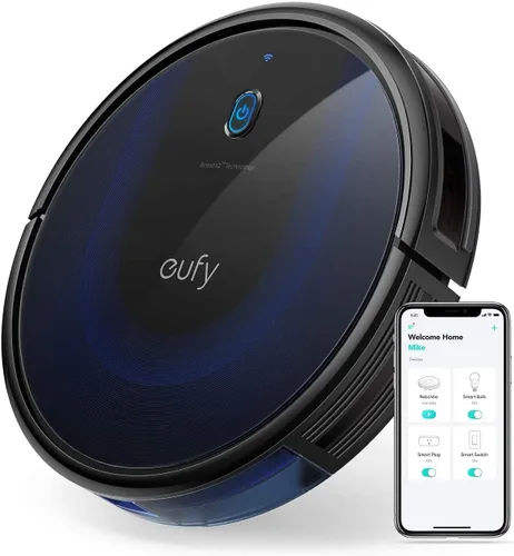 Miniatura 8 de eufy Robot aspirador Omni C20, robot aspirador y trapeador, auto vaciado, lavado automático de trapeador y secado automático para limpieza manos