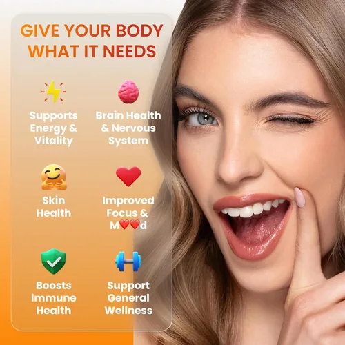 Miniatura 3 de Methylated B Complex Liquid Drop, vitaminas del complejo B líquido para mujeres, con metil B12, metilfolato, B1, B3, B5, B6, B7, C, Omega-3
