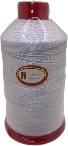 Miniatura 5 de UV Resistant Bonded Polyester Sewing Thread for Upholstery, Outdoor, Marine (Army tan, Tex 70)
