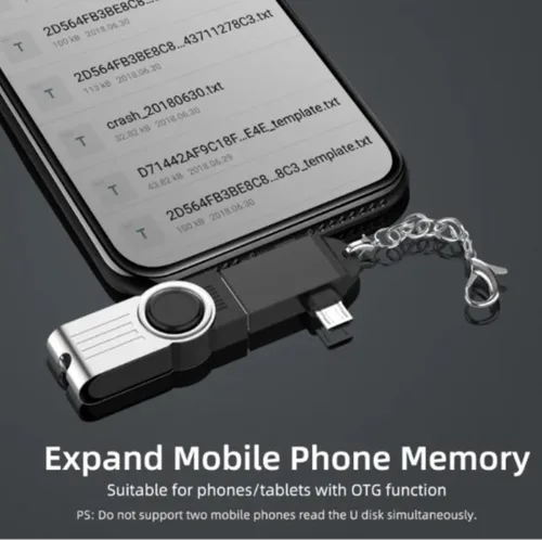 Miniatura 3 de Adaptador USB C OTG, Micro USB 2 en 1 y convertidor tipo C a USB 3.0 con transferencia de datos de 5 Gbps para teléfonos Android, tabletas