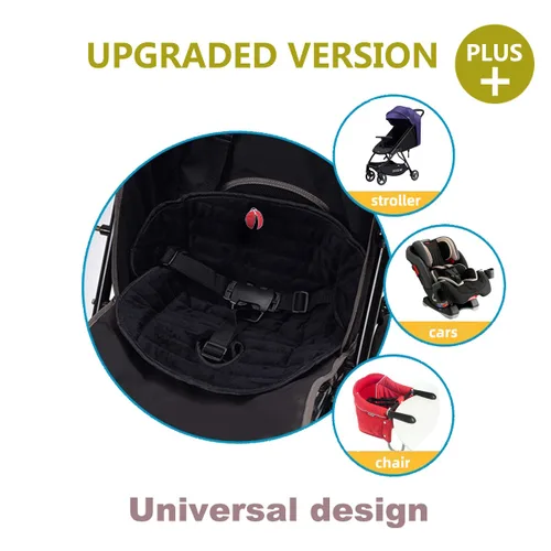 Miniatura 3 de Protector de asiento de coche para bebé, protector de asiento de automóvil con forro impermeable para asiento de automóvil de seguridad infantil