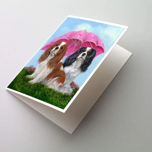 Miniatura 175 de Caroline's Treasures PPP3013GCA7P - Tarjetas de felicitación y sobres para mascotas de Basset Hound Teacher, paquete de 8 tarjetas en blanco