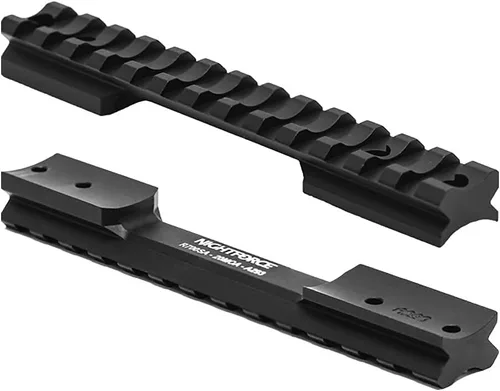Miniatura 3 de NightForce Base de montaje de aluminio mate negro de 1 pieza estilo Picatinny, compatible con Remington 700