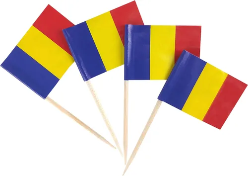 Miniatura 57 de JBCD Bandera afroamericana con palillo de dientes panafricano, mini banderas negras de liberación para cupcakes, 200