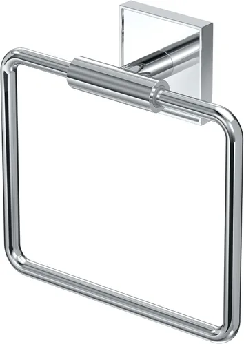 Miniatura 7 de Gatco 5672 Anillo de toalla acampanado, latón cepillado negro mate combo