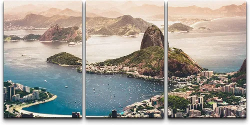 Miniatura 20 de wall26 Lienzo enmarcado para pared, juego de arte de noche estrellada sobre montañas, cielo nocturno tranquilo, naturaleza, desierto, fotografía
