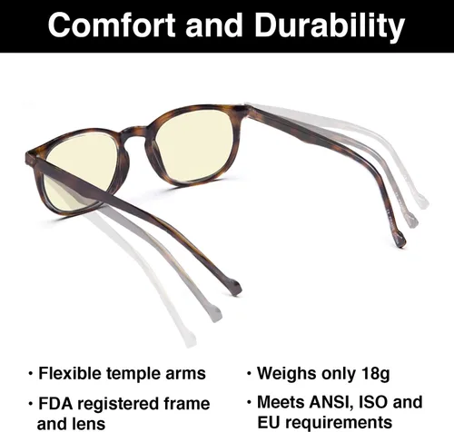 Miniatura 4 de Gafas de bloqueo de luz azul de rayos gamma antirreflejos