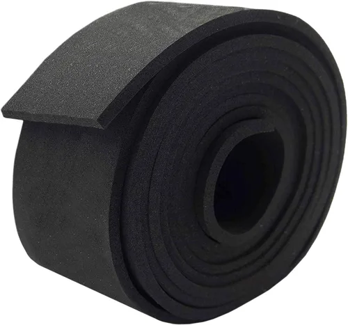 Miniatura 9 de Dualplex - Rollo de tira de espuma de neopreno, 3 pulgadas de ancho x 10 pies de largo x 1/16 pulgadas de grosor, burlete de alta densidad, tiras