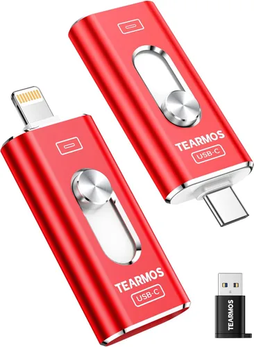 Miniatura 9 de Memoria Stick de 256 GB para iPhone Flash Drive, almacenamiento de teléfono para fotos y videos, copia de seguridad de archivos, compatible