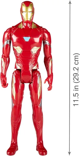 Miniatura 2 de Marvel Avengers Infinity War Iron Man - Figura de la serie Titan Hero de 12 pulgadas - Power FX Port