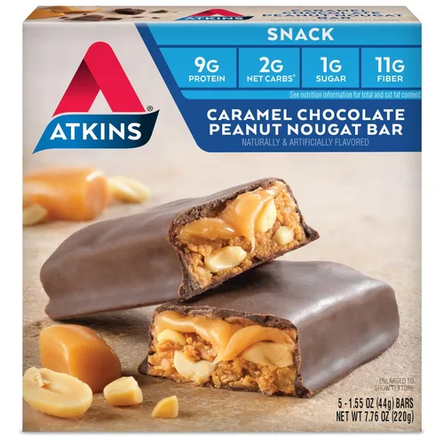 Miniatura 16 de Atkins Galletas de proteína crocantes, 305405, Peanut Butter, 1
