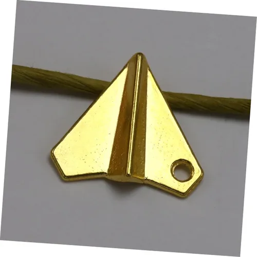 Miniatura 5 de EXCEART 100 piezas de medallón de oro colgante de aleación colgante colgante de joyería colgante colgante colgante DIY colgantes colgantes vintage