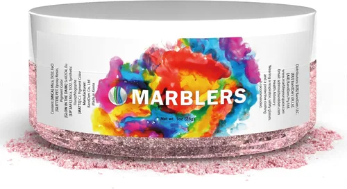 Miniatura 93 de MARBLERS - Polvo de mica de grado cosmético, nacarado, no tóxico, vegano, libre de crueldad, sombra de ojos, esmalte de uñas, arte de uñas, [Gris]