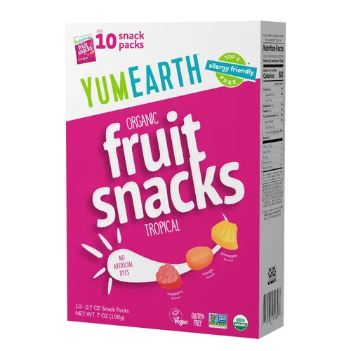 Miniatura 6 de YumEarth - Botana orgánica de frutas tropicales