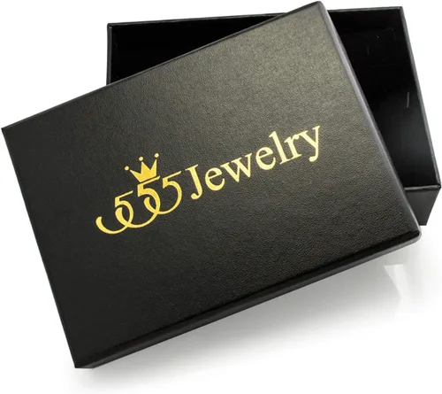 Miniatura 3 de 555Jewelry - Brazalete ajustable con alambre trenzado y perlas para mujer