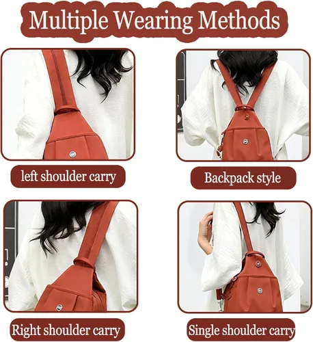 Miniatura 6 de Bolso impermeable de 2 vías del viajero, Preferablen bolso del viajero, bolsos de hombro de la capacidad grande de Oxford para la aptitud