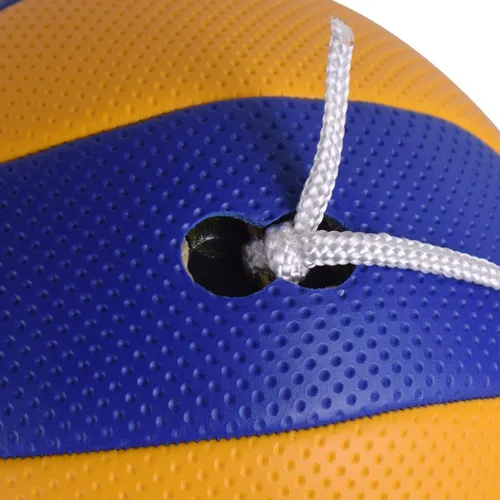 Miniatura 5 de Tetherball and Rope,Full-Size Soft Rubber, Portable Tetherballs with Soft Rope - Great Outdoor Game for Family Fun Play Amarillo/Azul