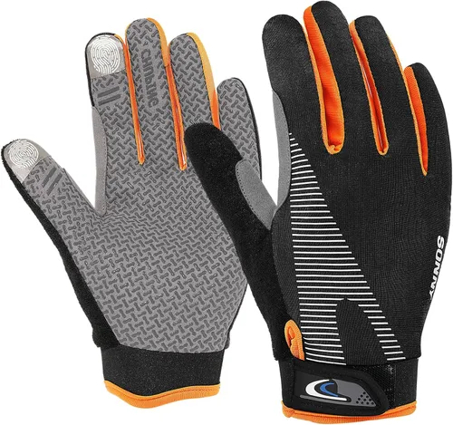 Miniatura 8 de Guantes de entrenamiento para hombres y mujeres, guantes de levantamiento de pesas transpirables, guantes de gimnasio cómodos para ejercicio, Gris