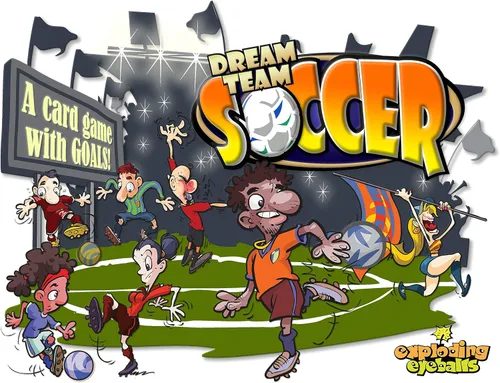 Miniatura 2 de Juego de cartas de fútbol Dream Team Juego familiar para niños y adultos