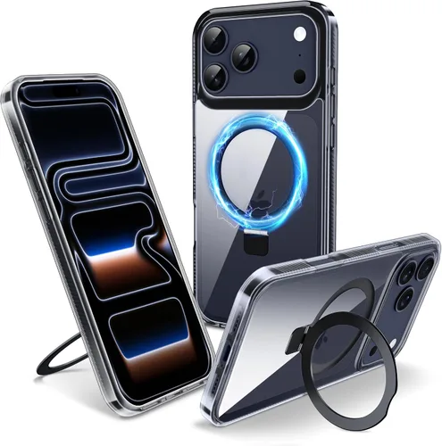 Miniatura 52 de Funda magnética para iPhone Air – [Soporte invisible integrado] [Compatible con MagSafe] [Protección contra caídas de grado militar] Cubierta
