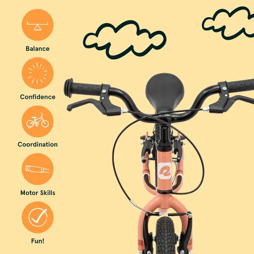 Miniatura 3 de Retrospec Cub Plus XL Kids Balance Bike - 14in Outdoor Toddler Bike with Adjustable Height 15-21in - Lightweight Aluminum Frame & Hand Brakes for