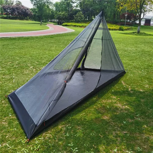Miniatura 3 de Red de malla octogonal para 4 personas Tipi tienda de campaña para 2 personas de malla para acampar y senderismo