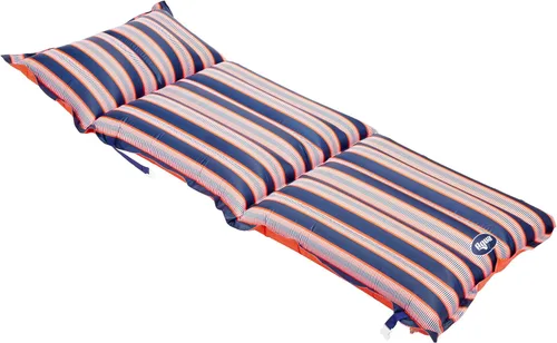 Aqua - Flotador de piscina plegable y go 3 en 1, tapete y tumbona para piscina, tapete acolchado para tierra o agua con correa de transporte, varios