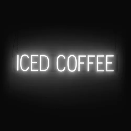 Miniatura 37 de SpellBrite Letrero WI-FI Letrero relacionado con café con aspecto de neón, fuente de luz LED azul 15.4 x 6.3 pulgadas