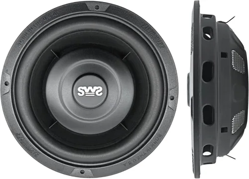 Miniatura 2 de Earthquake Sound SWS-6.5X 6.5 pulgadas Subwoofers de sistema de woofer poco profundo, 4 ohmios (par)