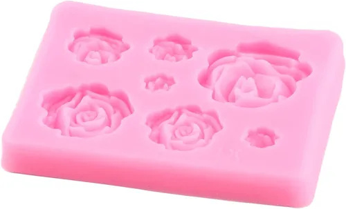 Miniatura 6 de Zixiang Molde de Caramelo de Flores de Rosa Moldes de Fondant de Hojas Moldes de Flores de Peonía Moldes de Silicona para Repostería Artística Pasta
