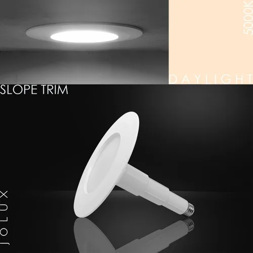 Miniatura 2 de Jolux Foco LED ajustable de 5/6 pulgadas no regulable, base de tornillo mediano E26, 12 W = 75 W, 5000 K (luz diurna), 920 lúmenes, iluminación 5000