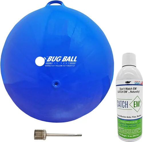Miniatura 7 de Bug Ball Kit de lujo - Trampa para moscas y insectos para morder, paquete de 4