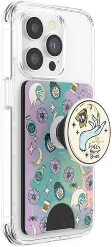 Miniatura 9 de Cartera para teléfono PopSockets con soporte expandible, tarjetero, Disney - Patrón Aloha de Stitch Stitch Aloha