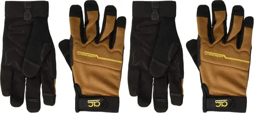 Miniatura 6 de Custom Leathercraft CLC 124L FLUZ FLEX TRABAJE GUANTES DE TRABAJO, RESERVANTE RESERVANTE, DESEGURACIÓN ANTIGUCIDAD, DURANTE, ESTÁNDA, EXCELENTE AÑO