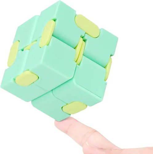Miniatura 14 de Infinitycube - Infinitycube - Juguete antiestrés único de teñido anudado para niños y adultos, juguete relajante de mano para aliviar el estrés