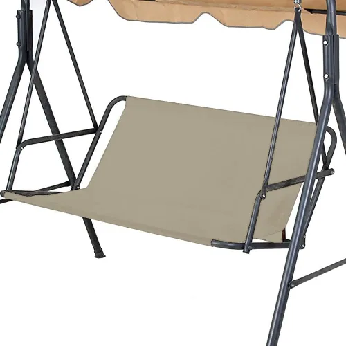 Miniatura 6 de Funda de repuesto para asiento de columpio, tela Oxford 600D, impermeable, 2/3 asientos, fundas de repuesto para asientos de columpio de patio