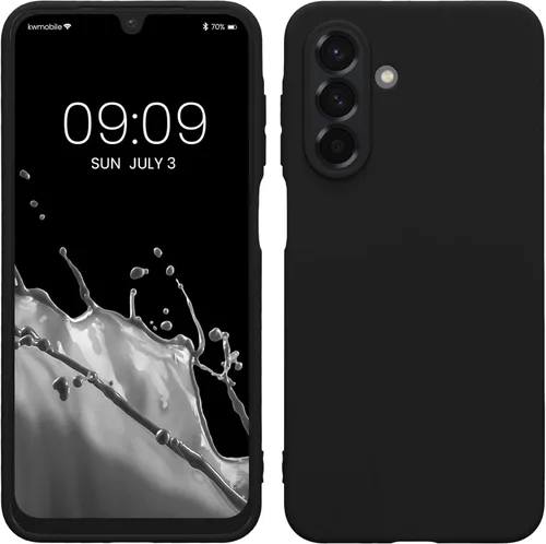 Miniatura 27 de kwmobile Funda compatible con Samsung Galaxy A23 4G / 5G - Funda de silicona TPU metálica suave y delgada - Rojo oscuro metálico