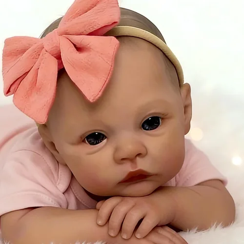 Miniatura 12 de Muñecas Reborn Baby de 18 pulgadas realista con cuerpo de vinilo completo, muñecas de bebé realistas de la vida real para niños a partir de 3 años