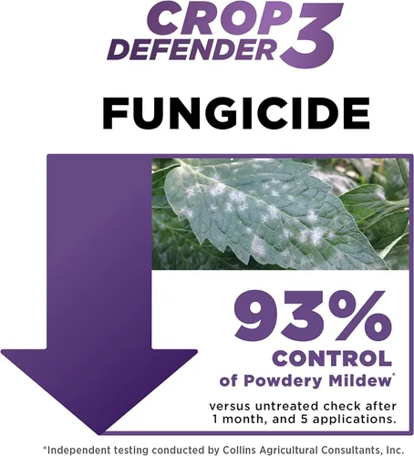 Miniatura 5 de Grower's Ally Crop Defender 3 Concentrado – Miticida natural, insecticida, control fungicida para plantas – Aerosol eliminador seguro para jardín