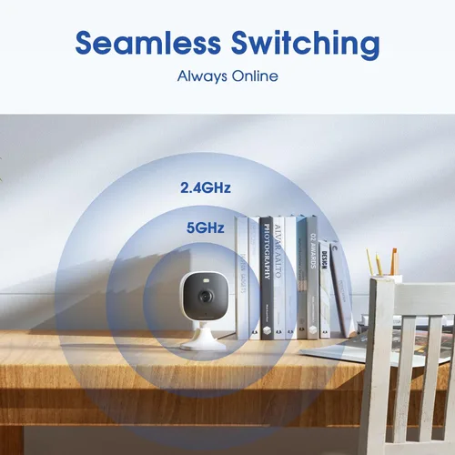 Miniatura 3 de Cámaras de 4MP para seguridad en el hogar con audio y video, cámara de seguridad interior para monitor de bebé, cámaras exteriores de 0.08 oz/0.18